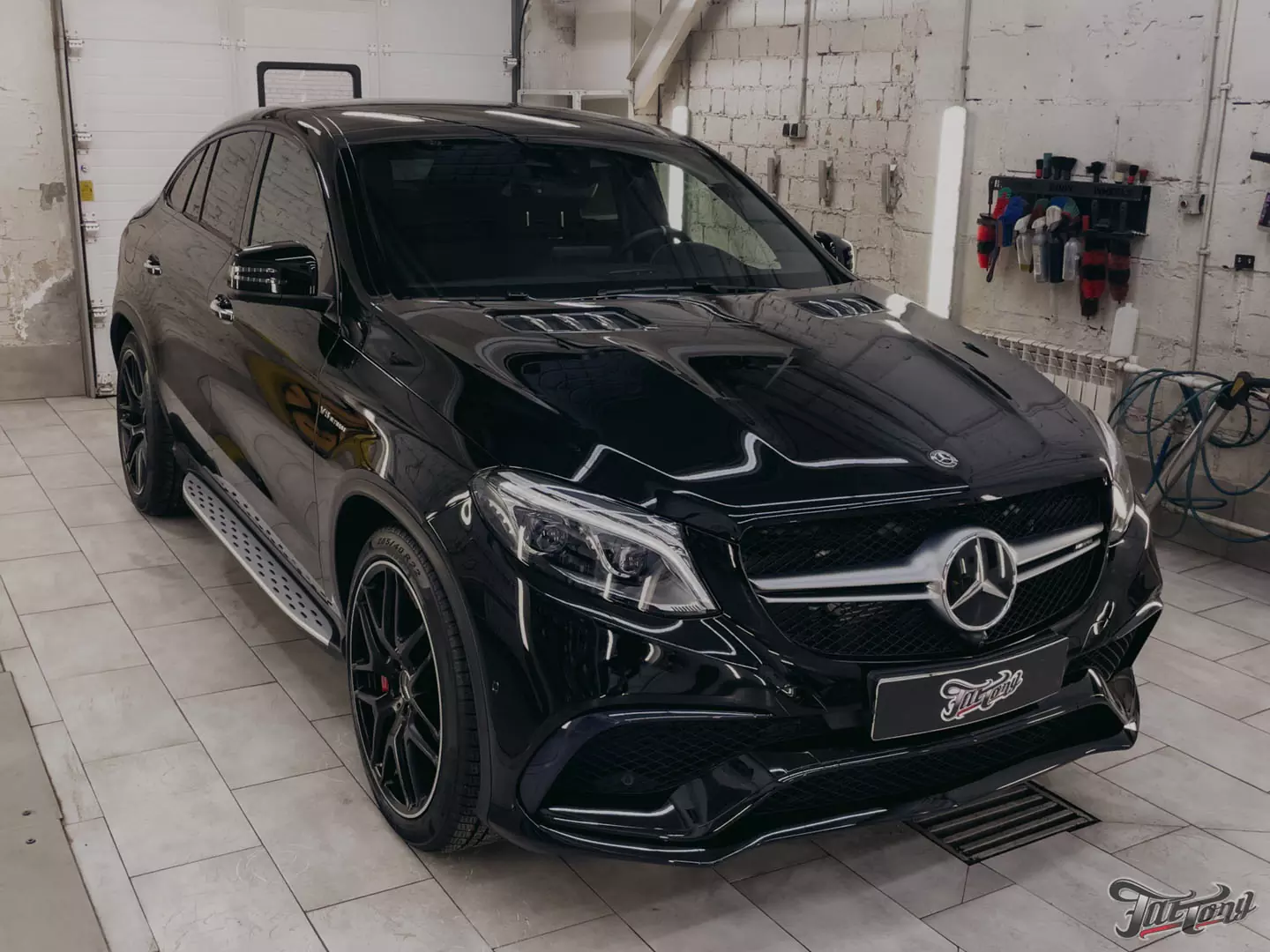 Полировка и покрытие керамикой Mercedes GLE